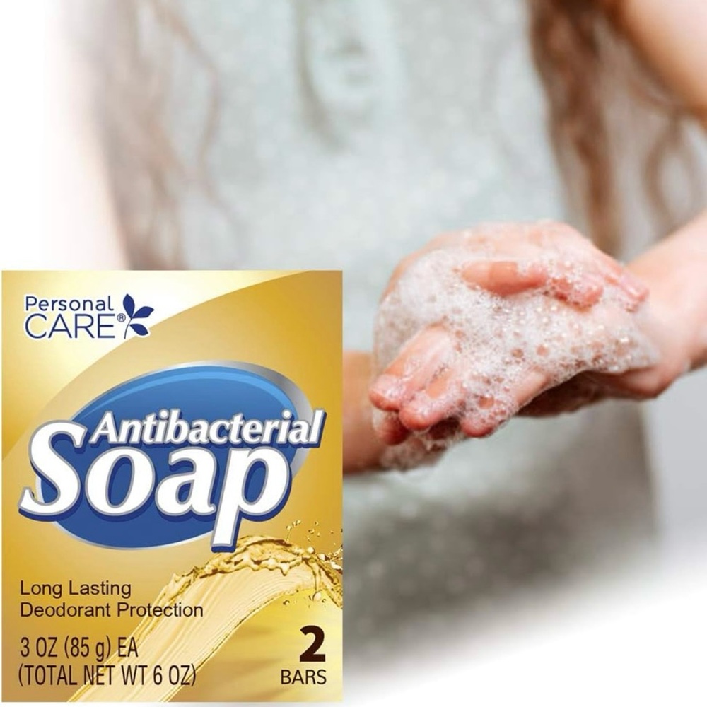 Personal Care Antibacterial Soap Long Lasting Deodorant Protection 10 Bars - Picture 6 of 6